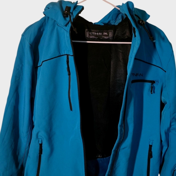 Pinfin Women's Blue Ski & Snow Jacket 2XL - Picture 5 of 7